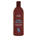 Ziaja Cocoa Butter Creamy Shower Soap in a brown 500ml bottle with blue text