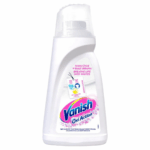 Vanish Oxi Action Liquid Laundry Booster for Whites – white bottle, chlorine-free formula, 1L.