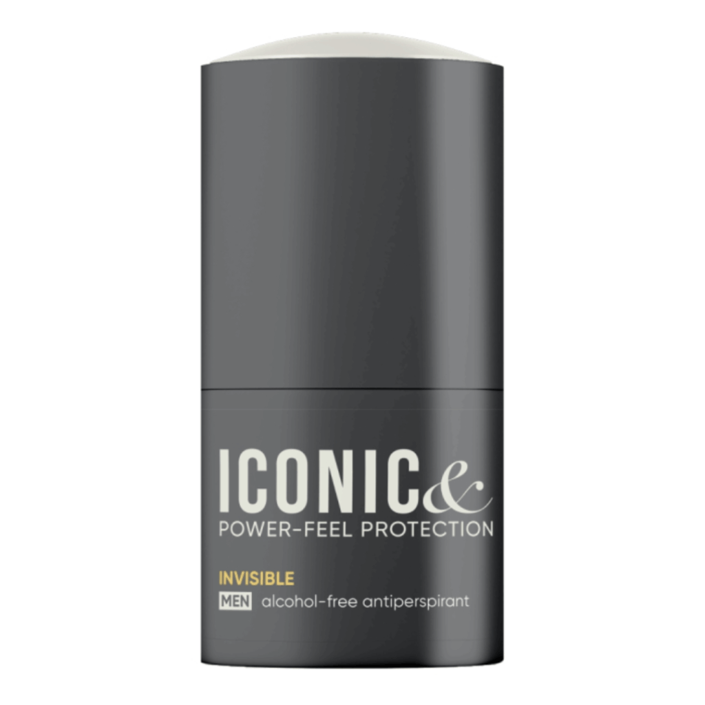 AA ICONIC Invisible Antiperspirant Stick for Men – Alcohol-Free, No White Marks