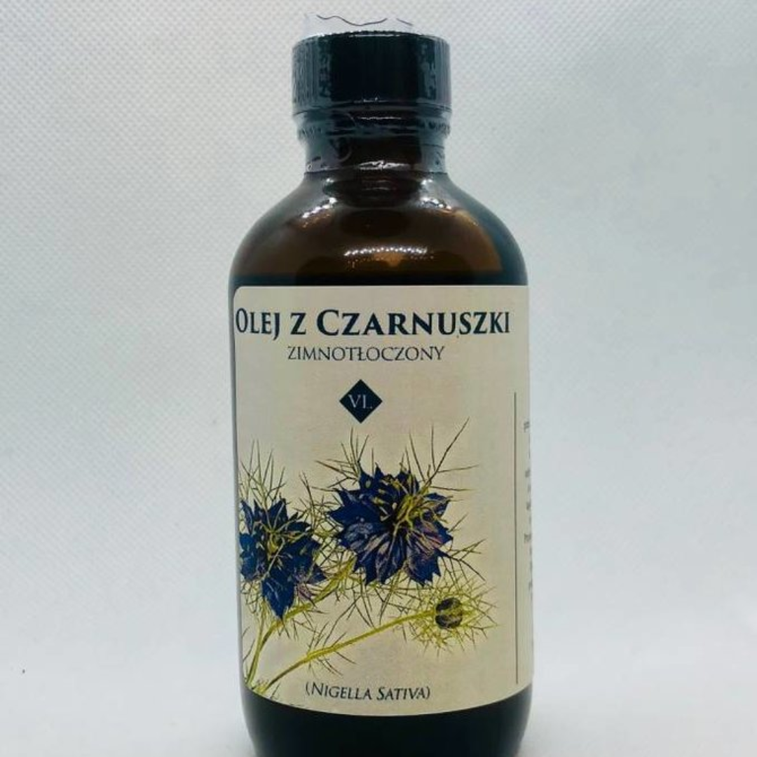 Cold-Pressed Black Seed Oil (Nigella Sativa) in amber glass bottle – 100 ml