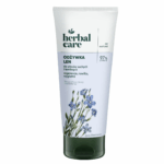 Tube of Herbal Care Flax Hair Conditioner for dry and brittle hair with flax extract, 97% natural formula