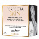 Perfecta Skin Małgorzata Kożuchowska active moisturizing and brightening face cream 30 plus 50ml packaging