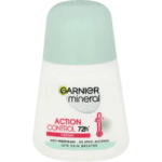 Garnier Mineral Action Control Thermic 72H anti-perspirant roll-on 50ml with 0% ethyl alcohol.