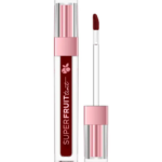 Eveline Cosmetics Superfruit Tint lip tint shade 03 in clear tube with pink cap and doe-foot applicator