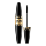 Eveline Cosmetics Revelashes False Lash Effect Mascara in black and gold packaging with volumising brush applicator