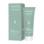 Yoskine Japan Pure Rice Infusion Sapphire Microdermabrasion Intensive Facial Scrub in a 75 ml tube with retail packaging