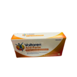 Voltaren Acti Forte 25 mg coated tablets, 20-tablet pack with diclofenac potassium for pain, inflammation, and fever relief.